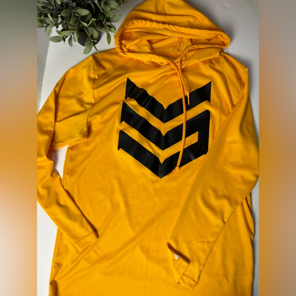 Sport Tek long sleeve, hooded shirt. Size M. EUC